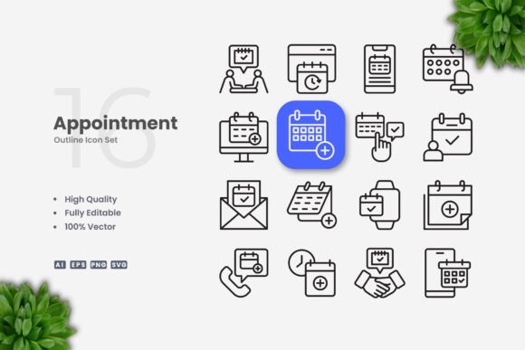 Apointment Icons Review: Essential Graphics for Modern Branding
