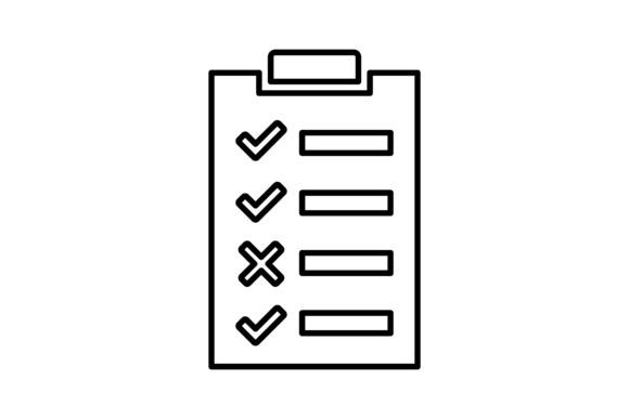 Checklist, Exam, Survey Icon: A Practical Review for Graphics and Icons Sellers