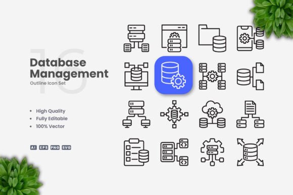 Database Management Icons: A Review of Modern Graphics