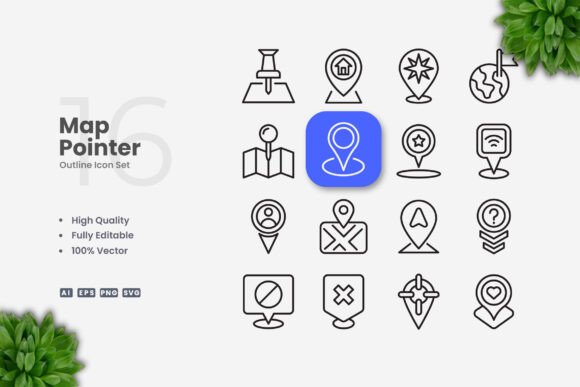 Map Pointer Icons: Essential Graphics for Modern Design