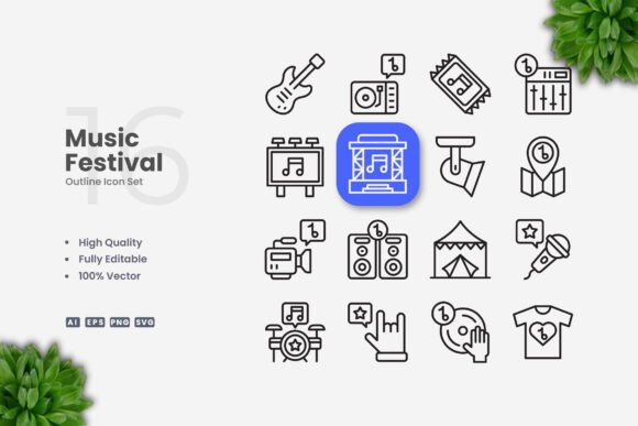 Music Festival Icons: A Designer's Review of These Essential Graphics